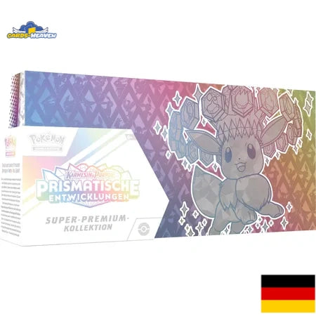 POKÉMON: KARMESIN & PURPUR - PRISMATISCHE ENTWICKLUNGEN - SUPER  PREMIUM KOLLEKTION (DEU)